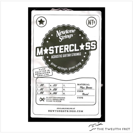Newtone Master Class Acoustic Guitar Strings - MCL-xL-10-46 - The Twelfth Fret