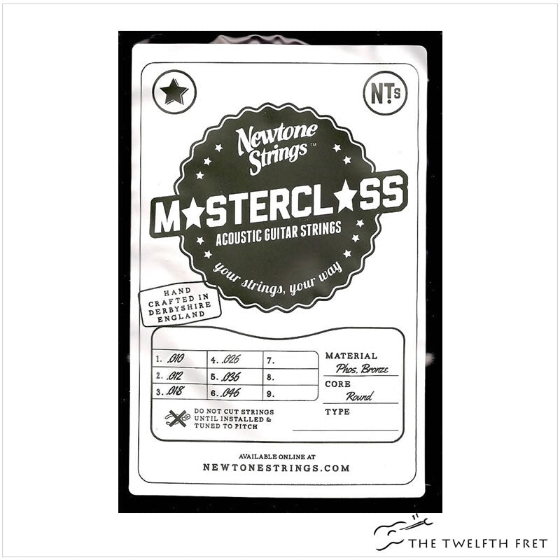 Newtone Master Class Acoustic Guitar Strings - MCL-xL-10-46 - The Twelfth Fret