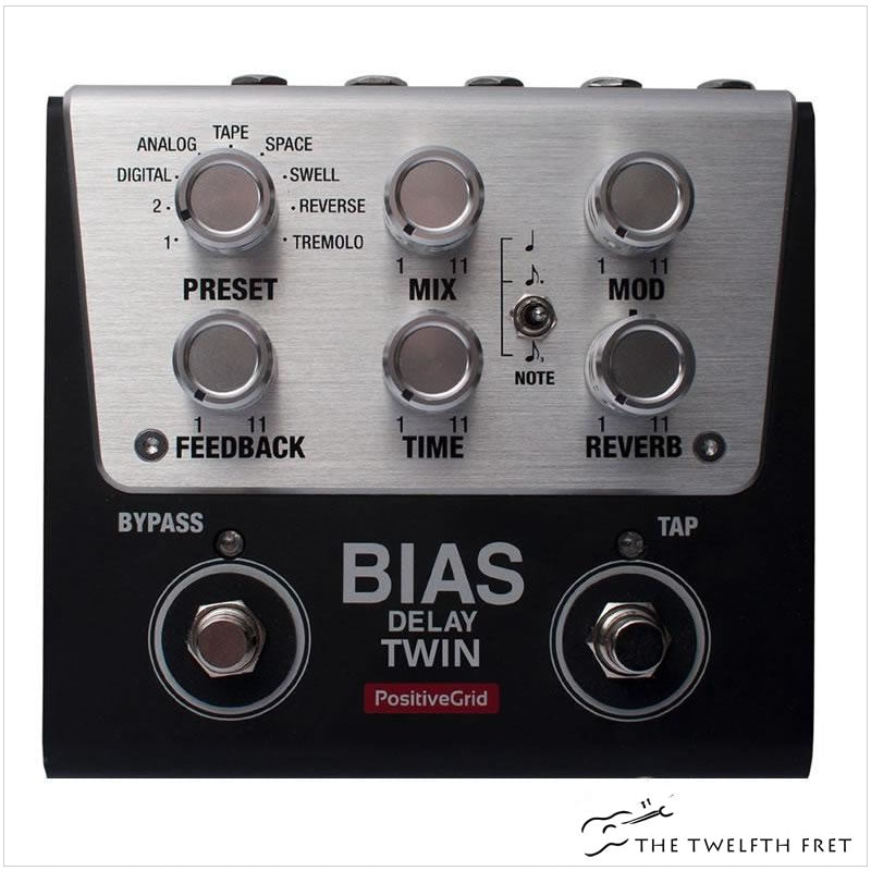 Positive Grid BIAS Delay Twin Pedal - The Twelfth Fret