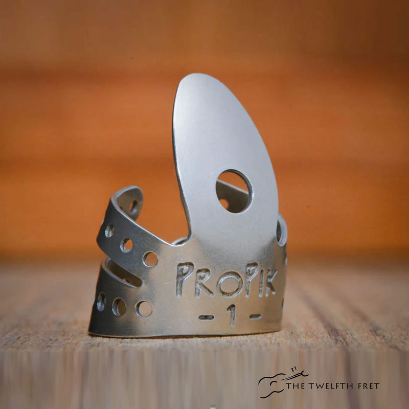 ProPik Extra Comfortable Split Wrap Finger Pick (Normal; Nickel) - The Twelfth Fret