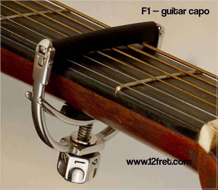 Shubb Fine Tune F1 Guitar Capo - The Twelfth Fret