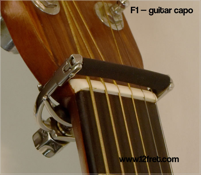 Shubb Fine Tune F1 Guitar Capo - The Twelfth Fret