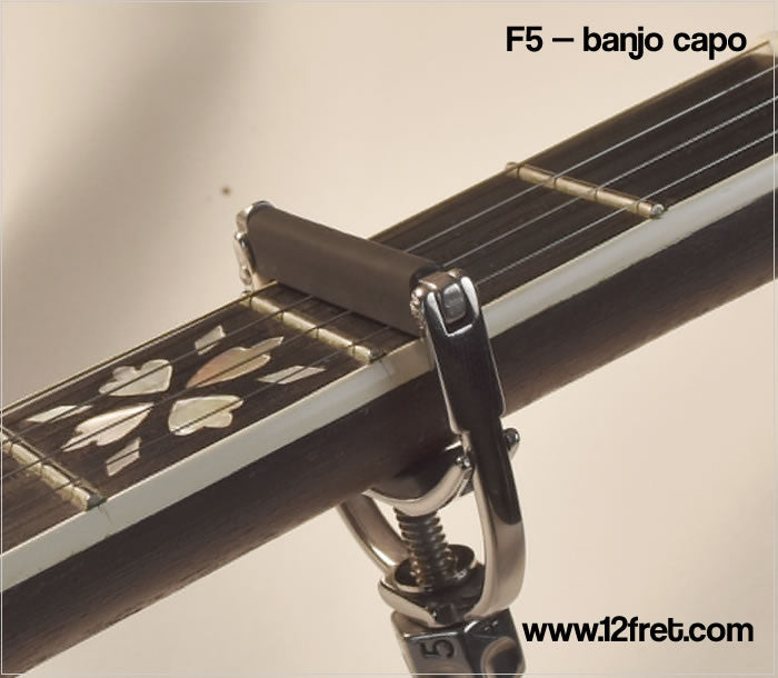 Shubb Fine Tune F5 Banjo/Mandolin Capo - The Twelfth Fret