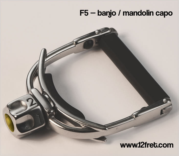 Shubb Fine Tune F5 Banjo/Mandolin Capo - The Twelfth Fret