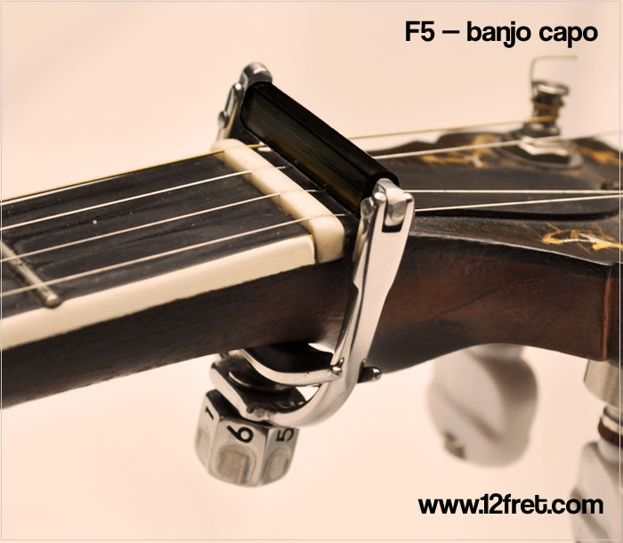 Shubb Fine Tune F5 Banjo/Mandolin Capo - The Twelfth Fret