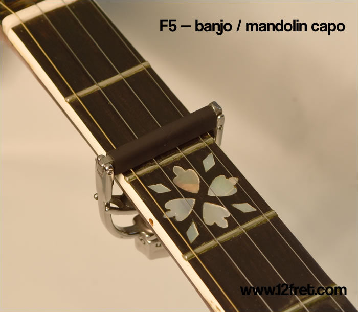 Shubb Fine Tune F5 Banjo/Mandolin Capo - The Twelfth Fret