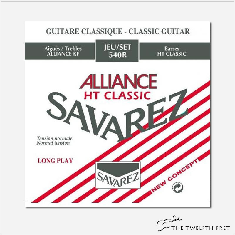 Savarez Alliance Classical Guitar Strings Normal Tension (540R) - The Twelfth Fret