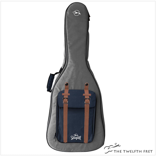 Seagull Backpack Guitar Gig Bag Grey/Navy Dreadnaught - The Twelfth Fret