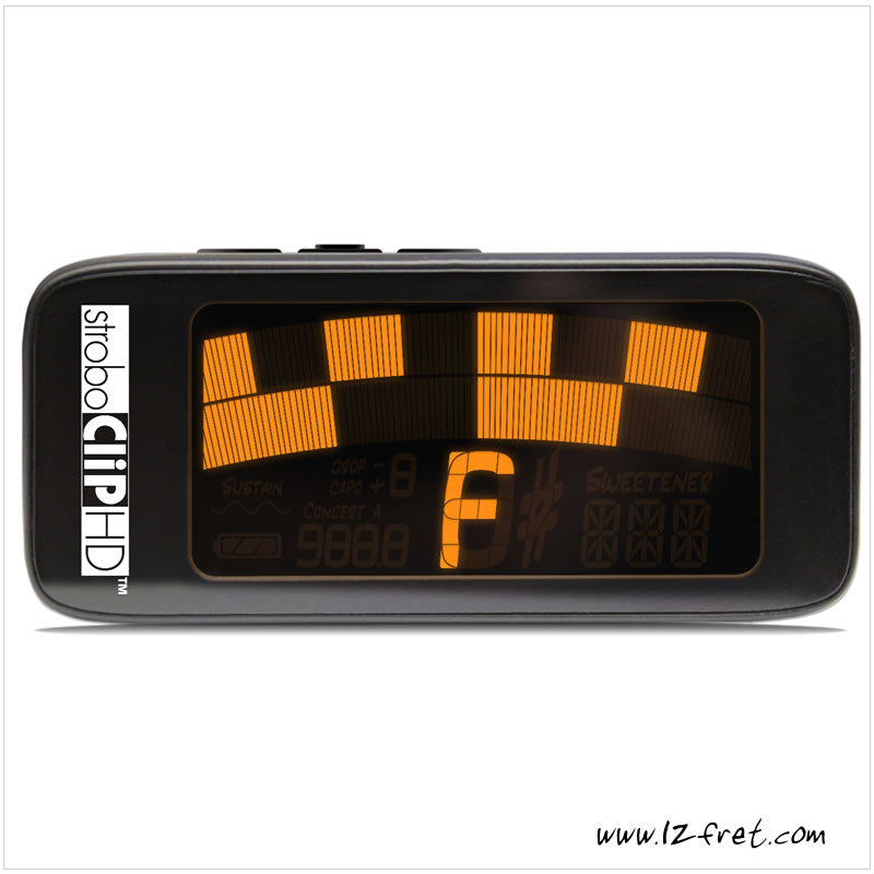 StroboClip HD Clip-on Tuner - High Definition Strobe Tuner - The Twelfth Fret