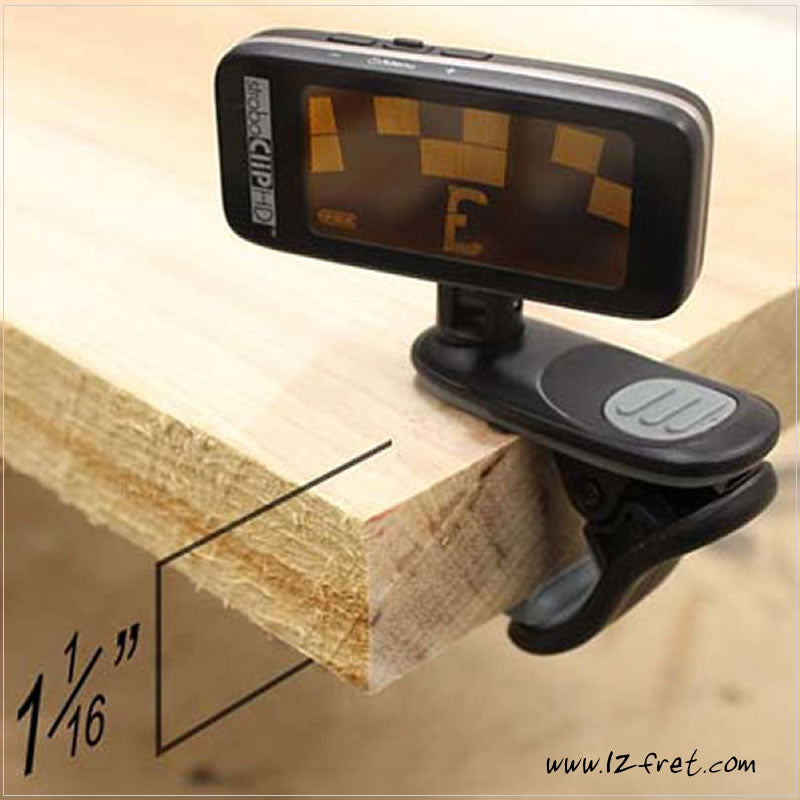 StroboClip HD Clip-on Tuner - High Definition Strobe Tuner - The Twelfth Fret