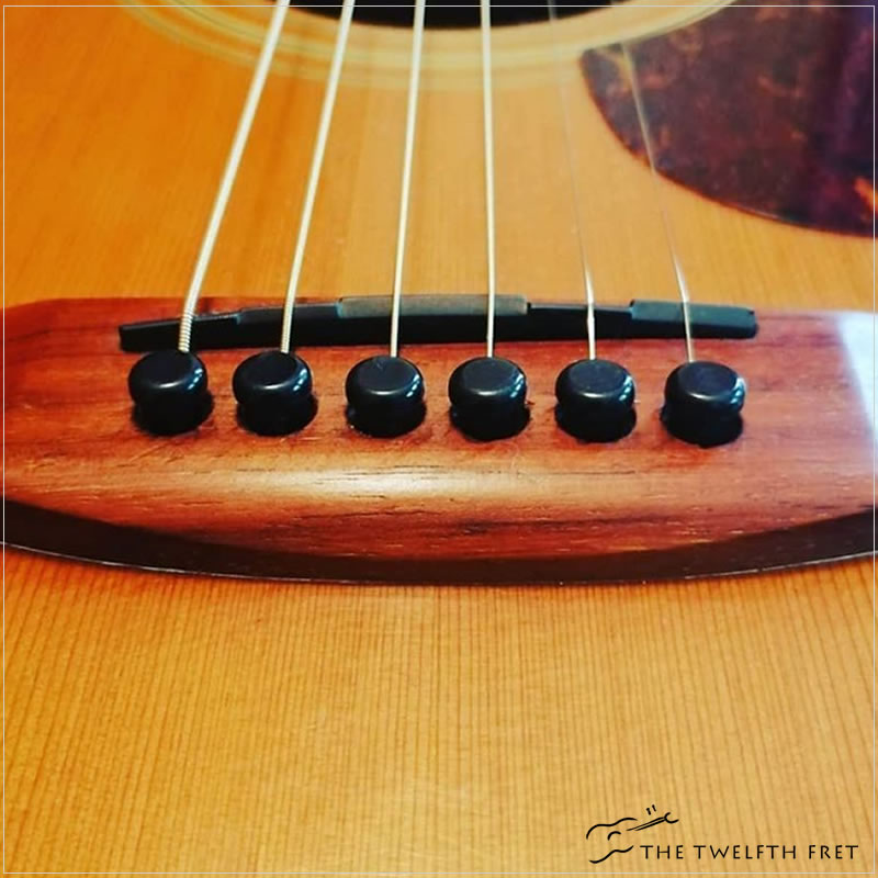 TUSQ Traditional Bridge Pins (Black) - Shop The Twelfth Fret