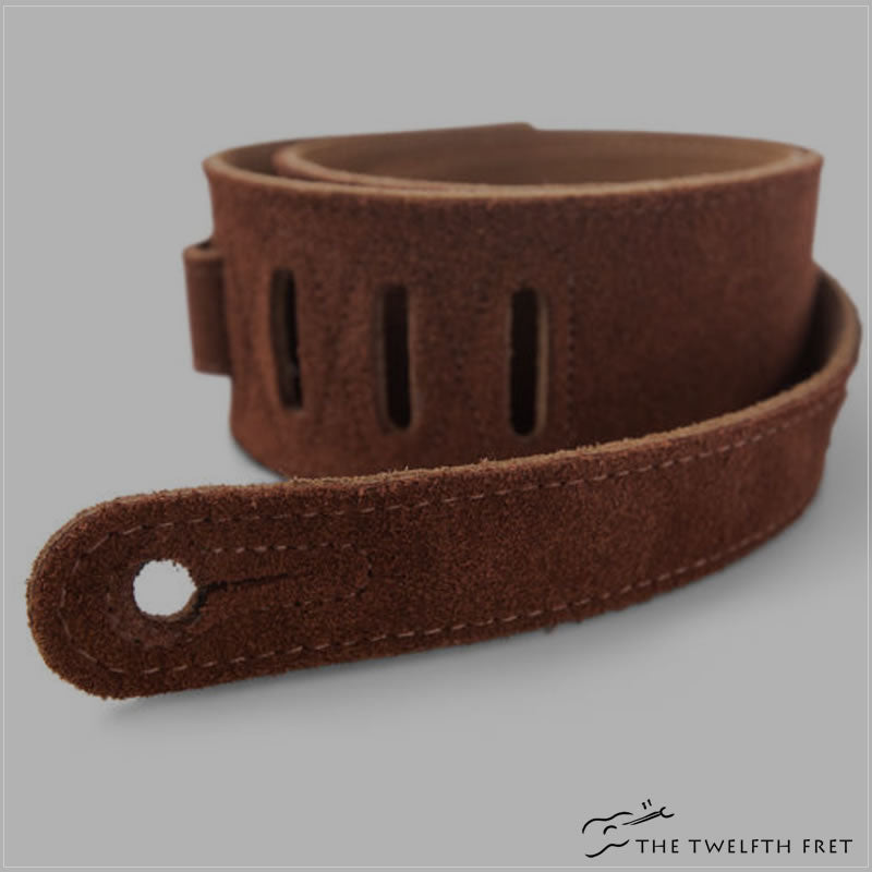 Taylor Embroidered Suede Guitar Strap - The Twelfth Fret