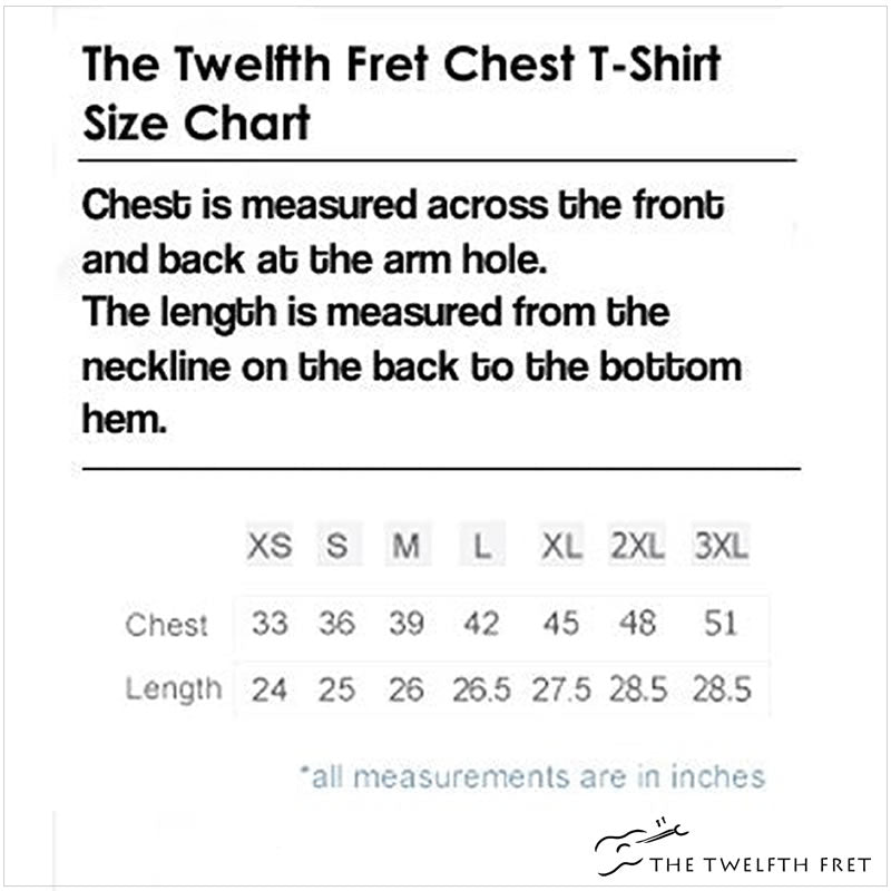 The Twelfth Fret Crest T-Shirt - The Twelfth Fret