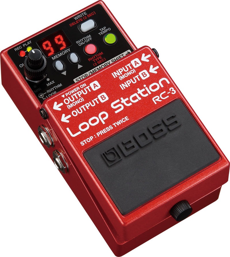 BOSS RC-3 Loop Station Compact Phrase/Looper Recorder Pedal