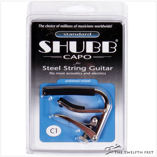 Shubb C1 Steel String Capo - Shop The Twelfth Fret